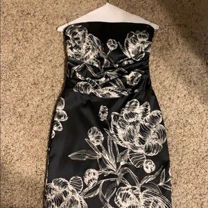 Strapless dress from White House Black Market.